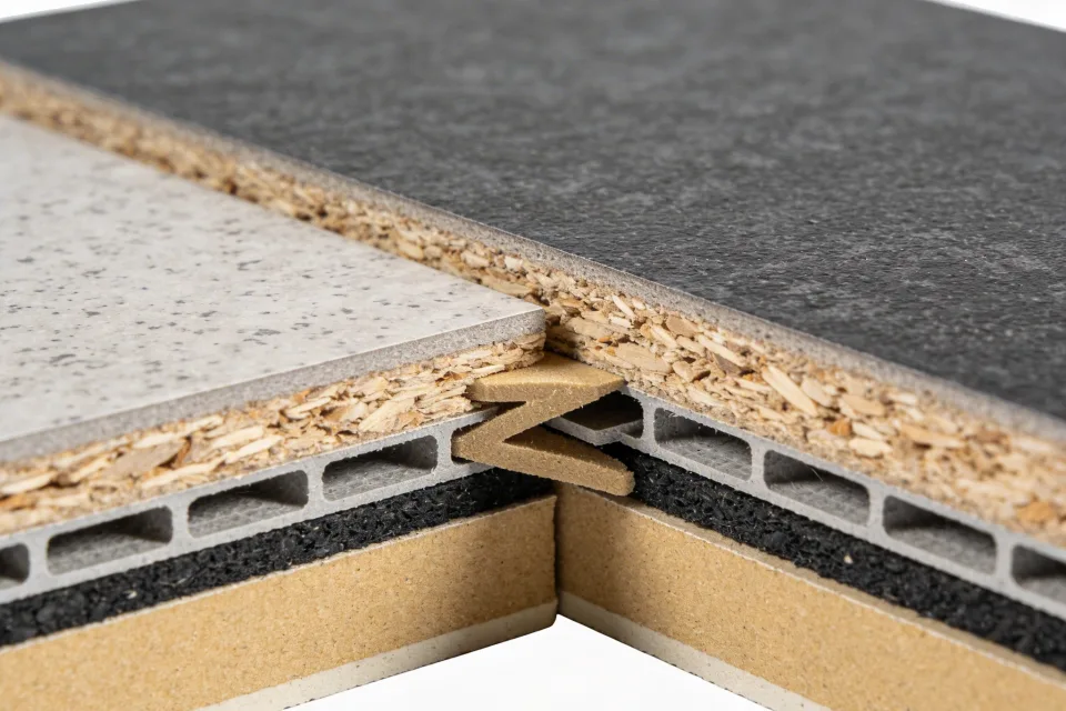 Options - Systems with underlayment